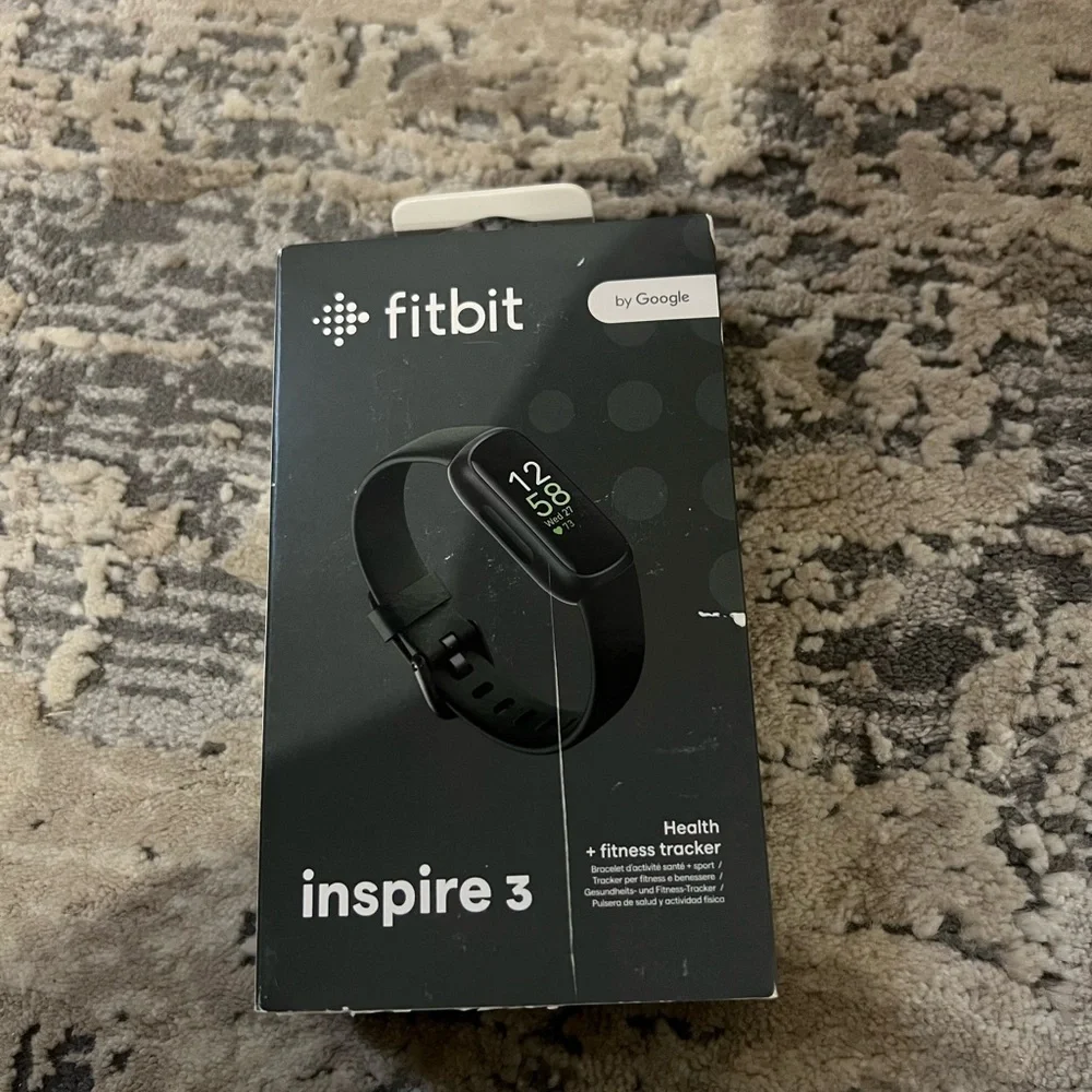 NEW Fitbit Black Inspire 3 Activity Tracker